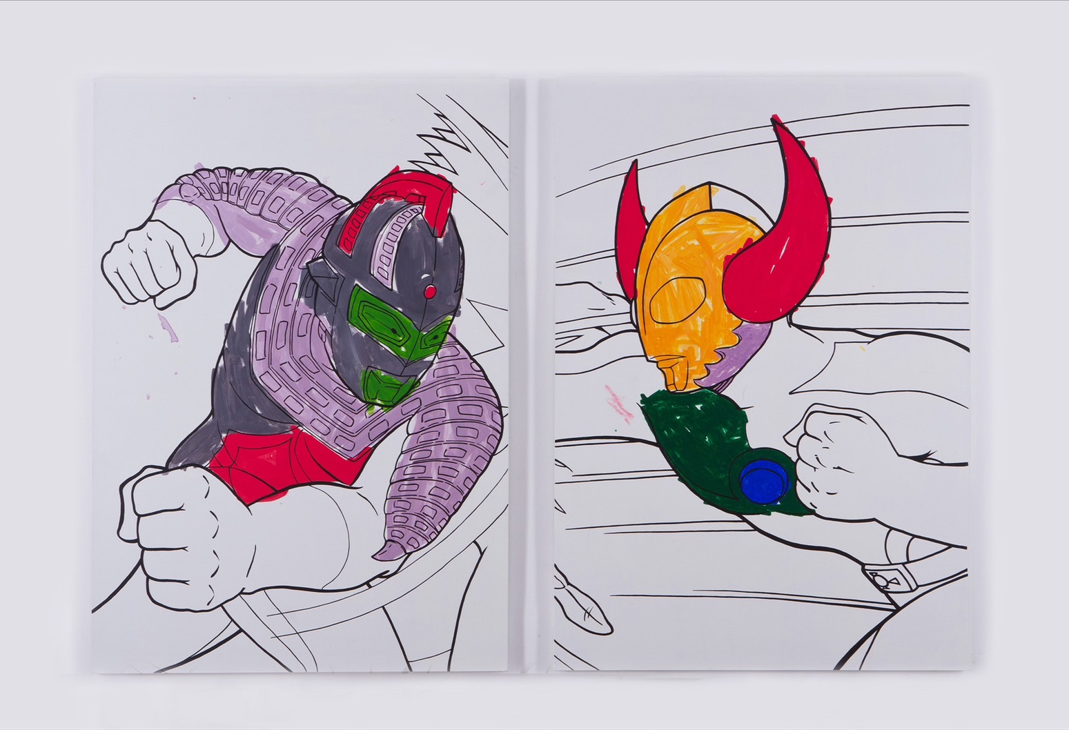 色彩實驗室—我的Ultra-man