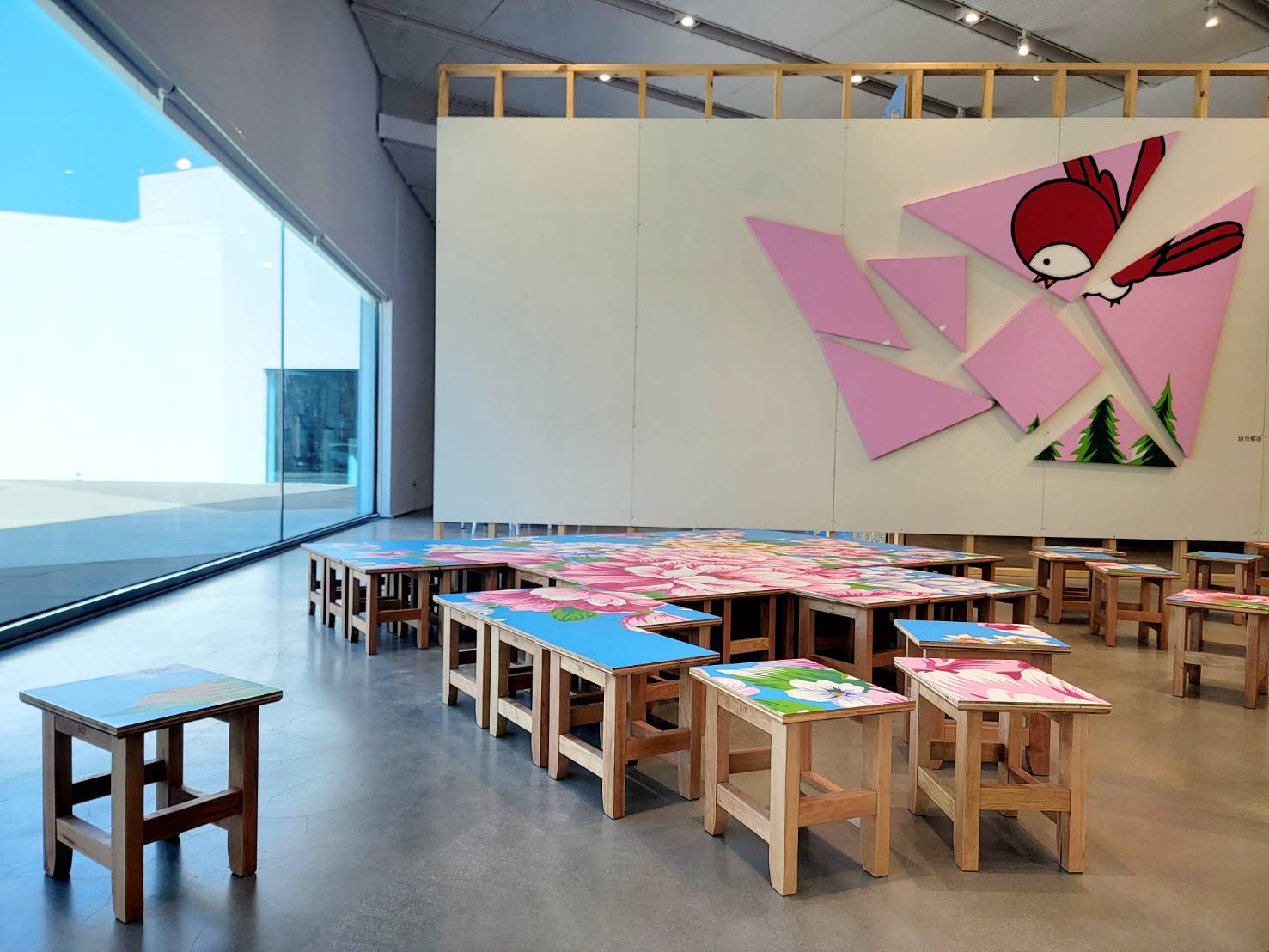 林明弘｜花布拼拼操｜親子場