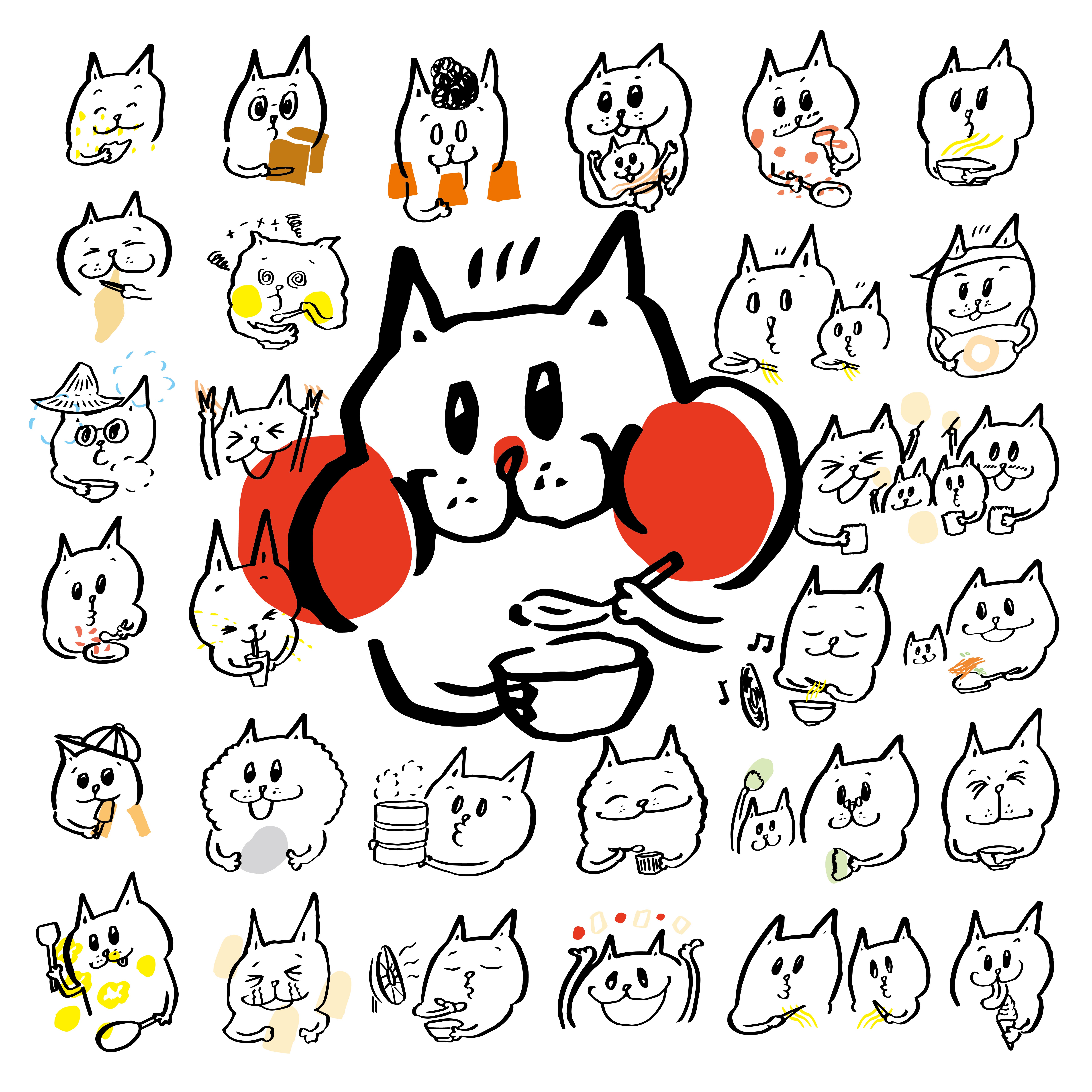 徐菀瑩《喵的》電腦繪圖